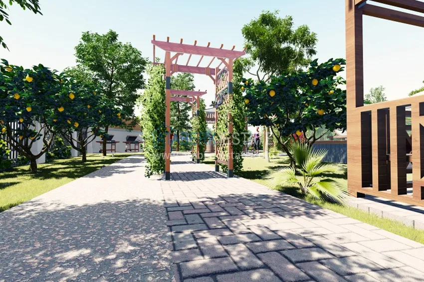 Квартиры 1+1 на этапе строительства в популярном микрорайоне Мерсина-Томюк. 29 