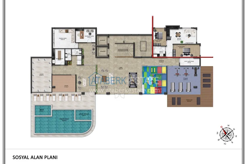 Купить дешево Люкс комплекс в Демирташе. КВАРТИРЫ С РАССРОЧКОЙ НА 5 ЛЕТ!  10 