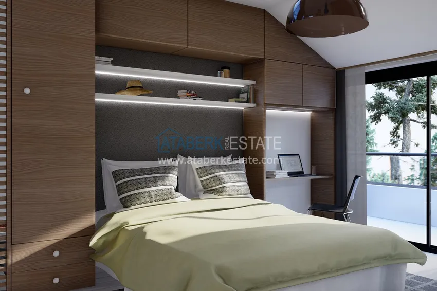 Приобрести Новый проект ультрасовременного жилого комплекса в Алании – район Бекташ 30 