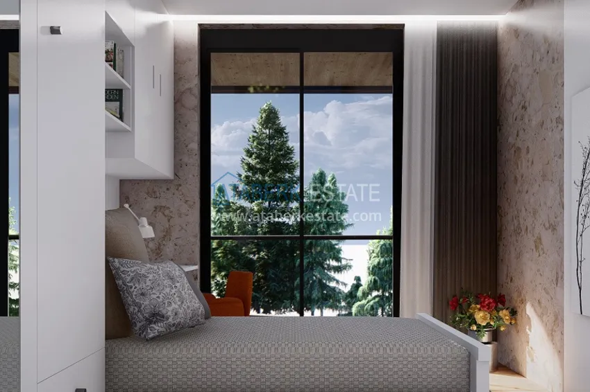 Приобрести Новый проект ультрасовременного жилого комплекса в Алании – район Бекташ 32 