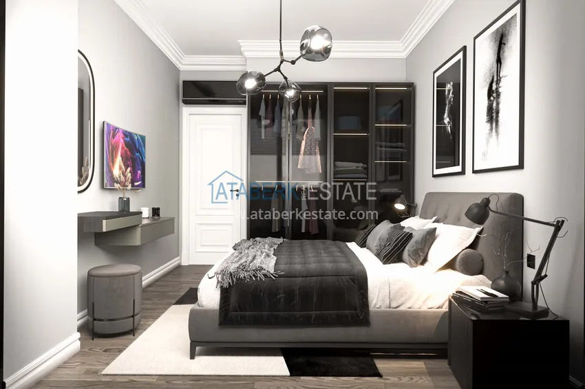 Приобрести Новый инвестиционный проект жилого комплекса в Газипаше, Пазарджи 9 