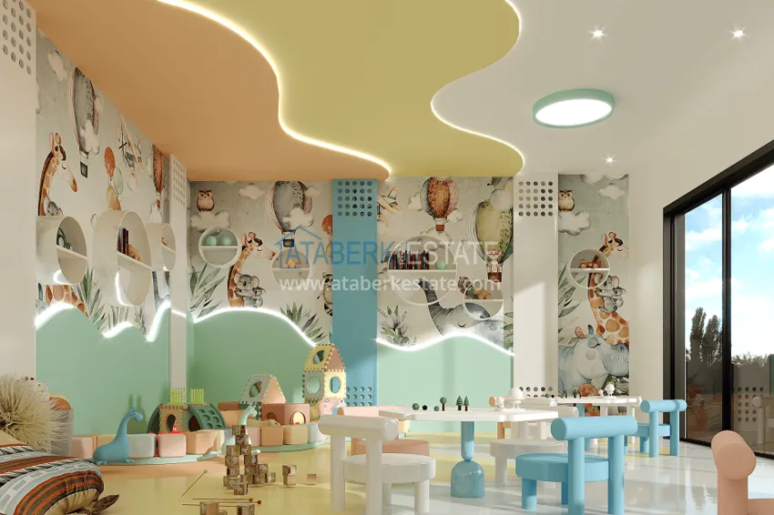 Новый инвестиционный проект резиденции с хорошей инфраструктурой в Газипаше 23 