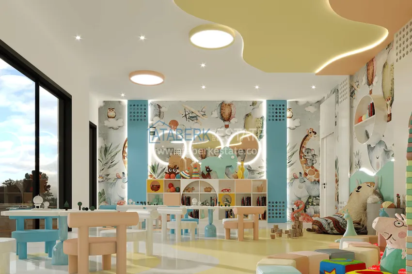 Новый инвестиционный проект резиденции с хорошей инфраструктурой в Газипаше 24 