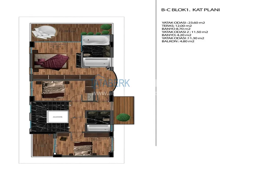 Купить дешево Виллы в Каргыджаке от застройщика – с правом на получение турецкого гражданства  7 