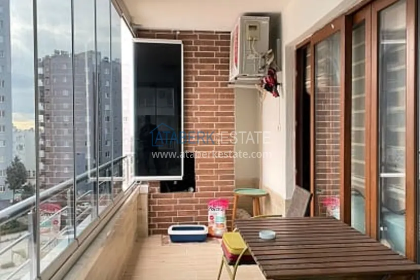 Приобрести Квартира 2+1 в уютном небольшом комплексе с инфраструктурой в районе Тедже-Мерсин 13 