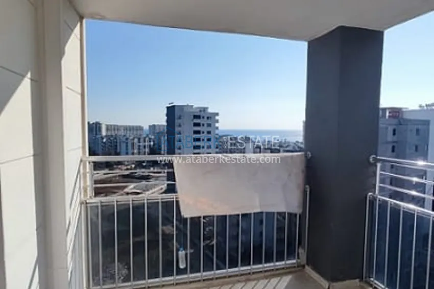 Приобрести Квартира 2+1 с видом на море, в комплексе с инфраструктурой в районе Каргыпынары-Мерсин 17 