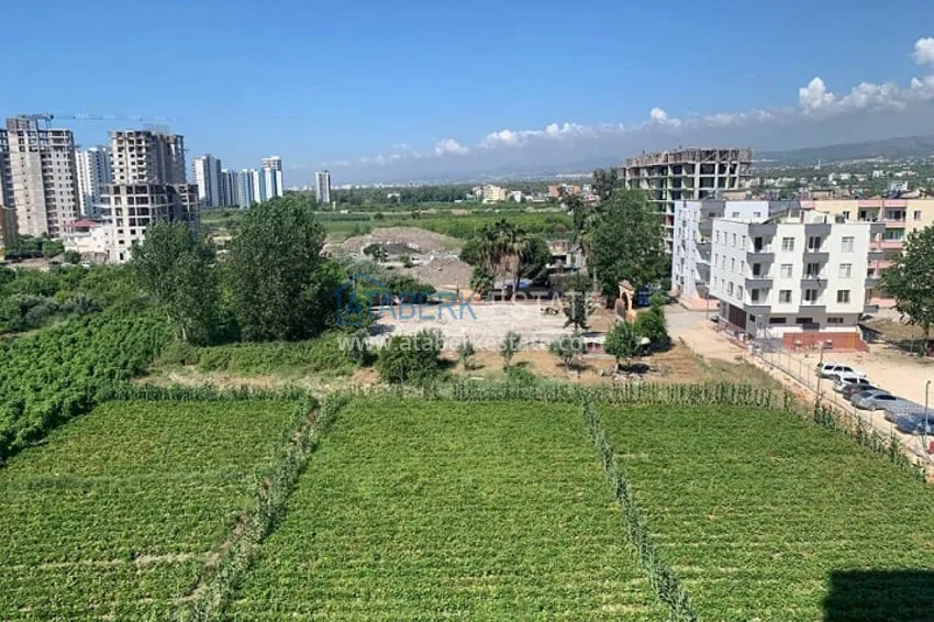 Меблированная квартира 2+1 с открытым видом на горы, район Эрдемли в Мерсине 5 