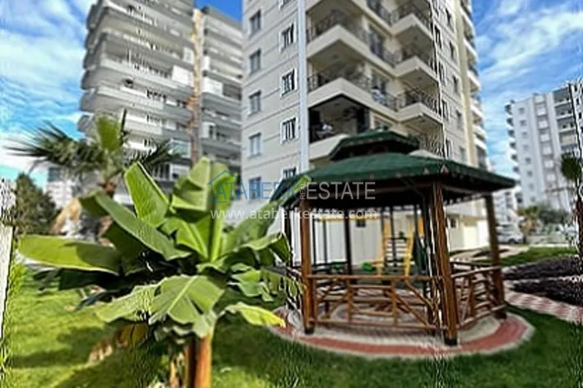 Квартира с чистовой отделкой, в новом комплексе, в районе Тедже-Мерсин. 1 