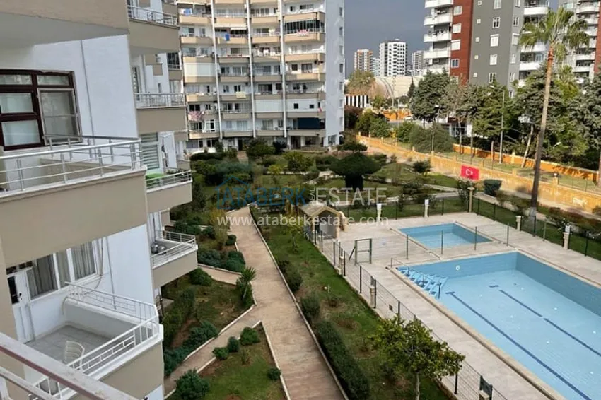 Квартира 2+1 в 100 метрах от средиземного моря район Мезитли-Мерсин 5 