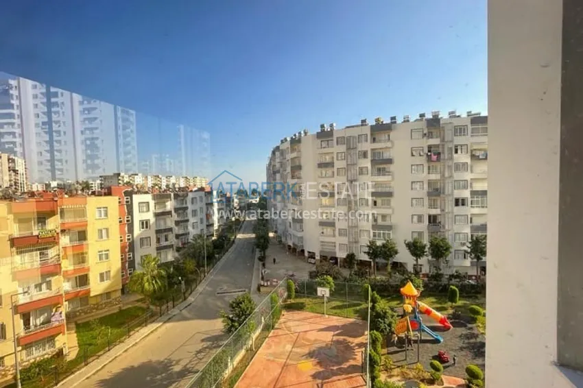 Апартаменты 3+1 с видом на море в районе Тедже-Мерсин 7 