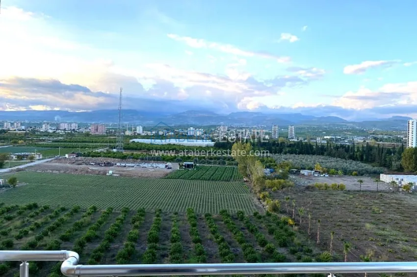 Апартаменты 3+1, с открытым видом на море и горы, район Тедже-Мерсин 3