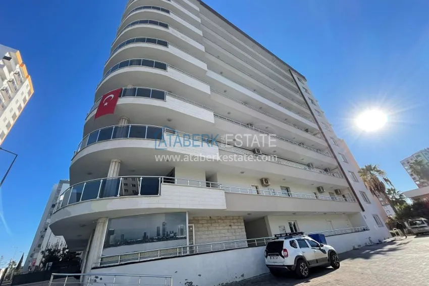 Апартаменты 2+1 с видом на море, на второй береговой линии в районе Тедже-Мерсин 4 