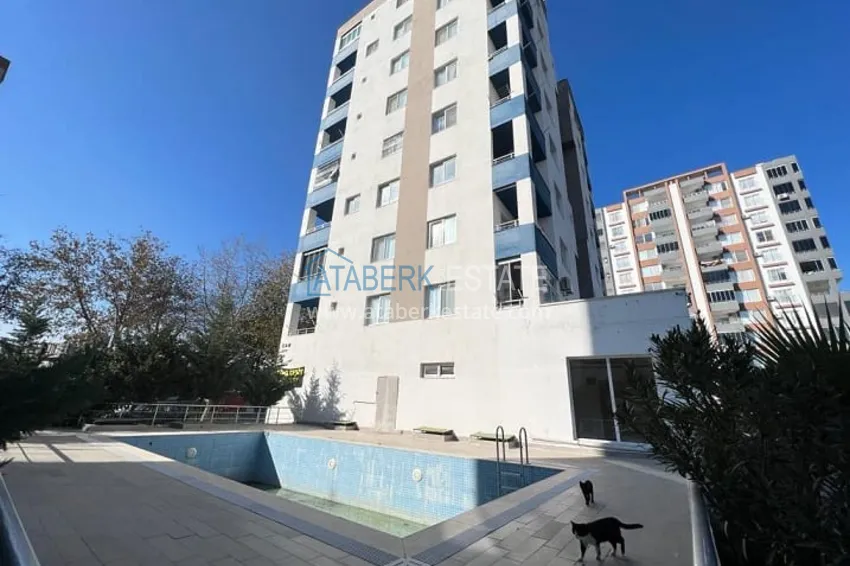 Квартира 1+1 в развивающемся районе Мерсина-Арпачбахшиш 1 