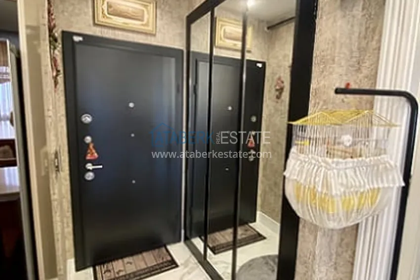 Приобрести Квартира 2+1 с мебелью, в молодом комплексе с инфраструктурой в районе Акдениз-Мерсин 12 