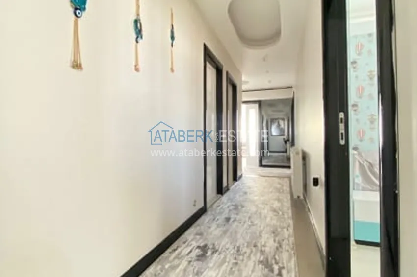 Приобрести Апартаменты 3+1 с видом на море и горы, в популярном районе Мерсина-Мезитли 15 