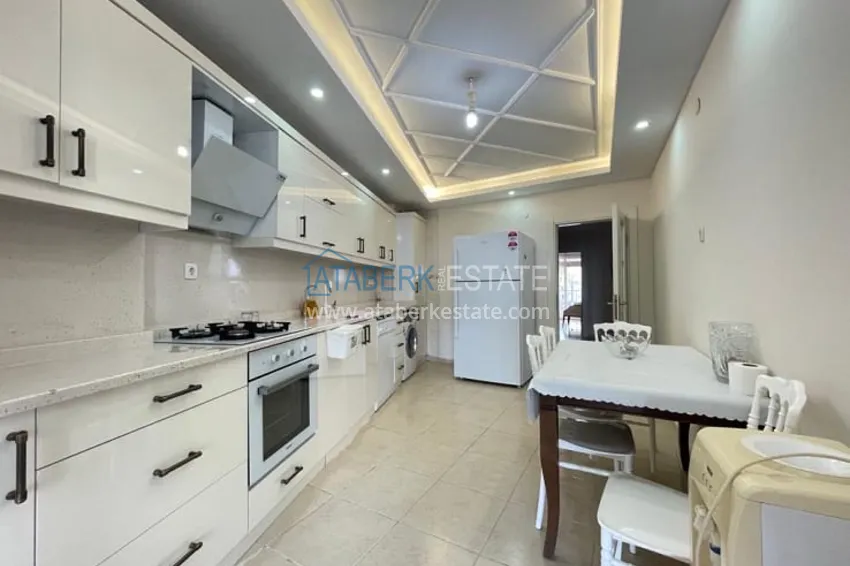 Приобрести Квартира 3+1 с собственным пляжем в комплексе с инфраструктурой в районе Мезитли-Мерсин 9 