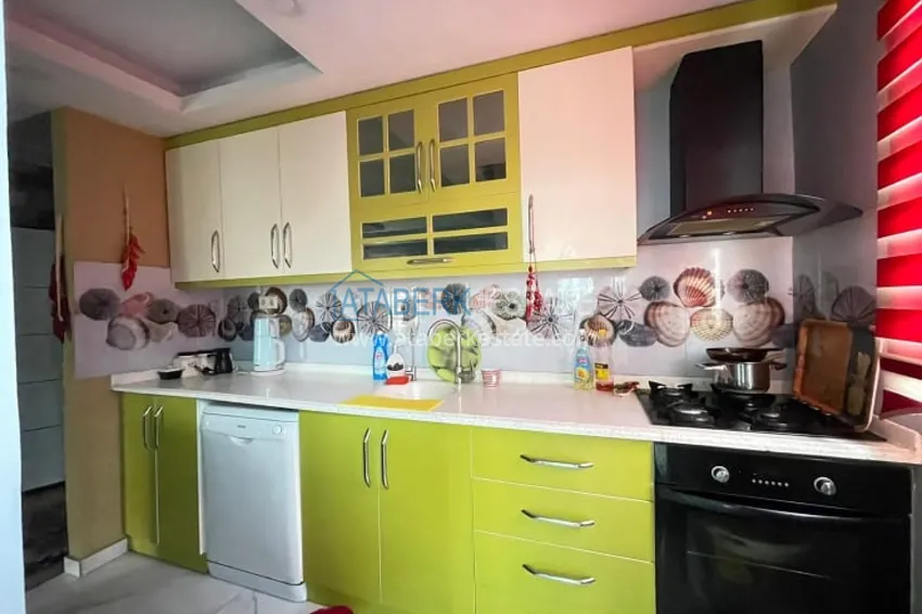 Приобрести Квартира 2+1 в уютном небольшом комплексе с инфраструктурой в районе Тедже-Мерсин 7 