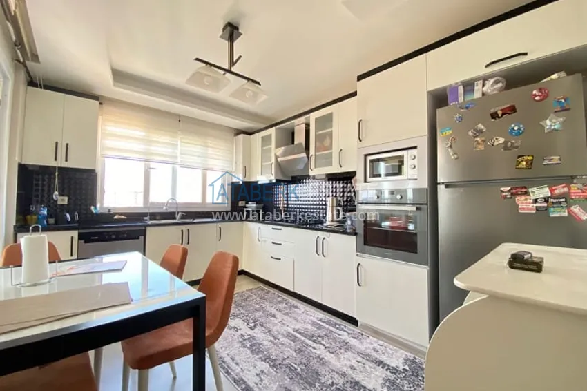 Приобрести Апартаменты 3+1 с видом на море и горы, в популярном районе Мерсина-Мезитли 18 