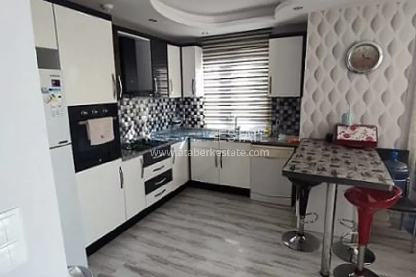 Приобрести Квартира 2+1 с видом на море, в комплексе с инфраструктурой в районе Каргыпынары-Мерсин 9 