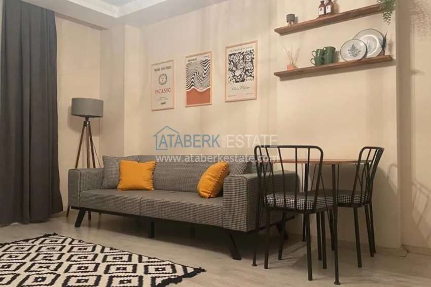 Приобрести Квартира 1+1 в развивающемся районе Мерсина-Арпачбахшиш 1 