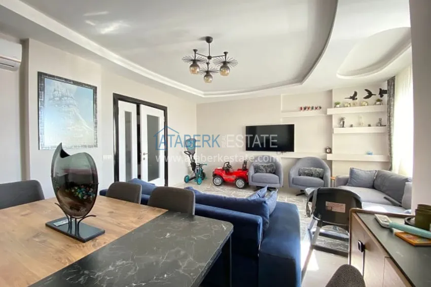 Приобрести Апартаменты 3+1 с видом на море и горы, в популярном районе Мерсина-Мезитли 3 