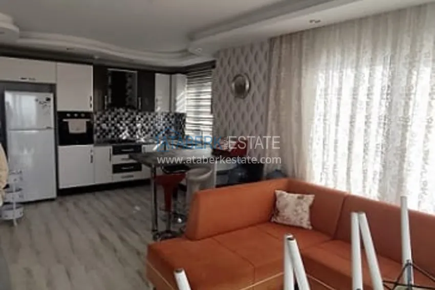 Приобрести Квартира 2+1 с видом на море, в комплексе с инфраструктурой в районе Каргыпынары-Мерсин 3 