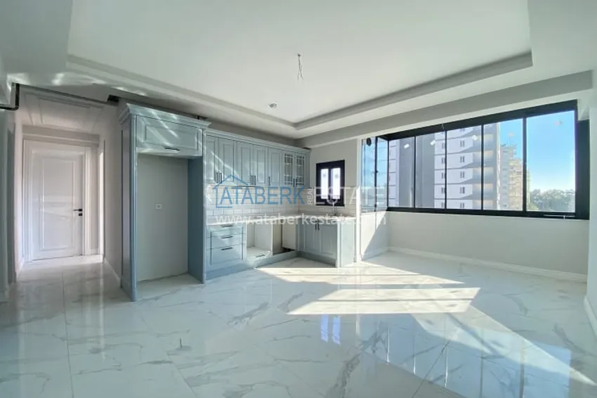 Квартира 2+1 в одном из самых развитых районов города Мерсина-Мезитли 1 