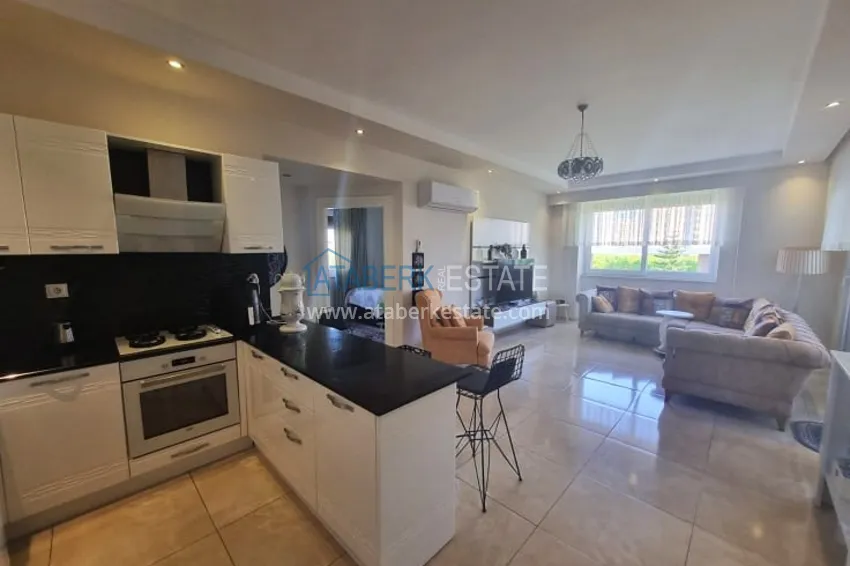 Приобрести Квартира 2+1 меблированная, в жилом комплексе с инфраструктурой комфорт-класса в районе Чешмели-Мерсин 3 