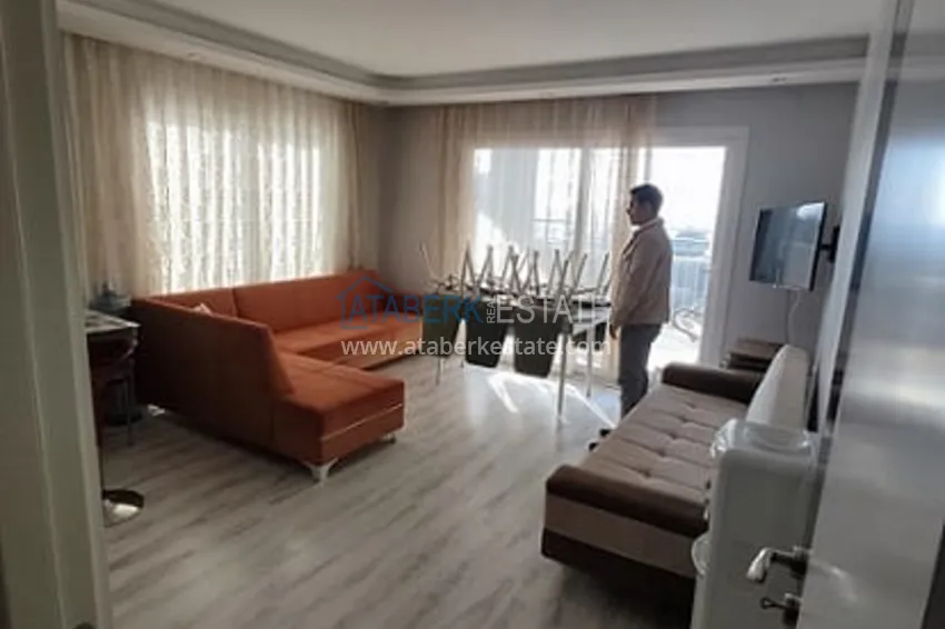 Приобрести Квартира 2+1 с видом на море, в комплексе с инфраструктурой в районе Каргыпынары-Мерсин 1 