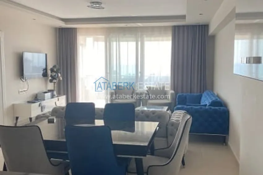 Приобрести Апартаменты 3+1 с мебелью, техникой и видом на море, в Мерсине 2 