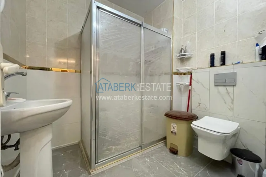 Приобрести Квартира 3+1 с собственным пляжем в комплексе с инфраструктурой в районе Мезитли-Мерсин 13 