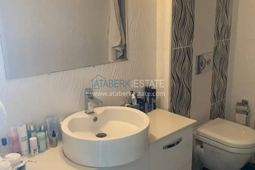 Приобрести Апартаменты 3+1 с мебелью, техникой и видом на море, в Мерсине 15 