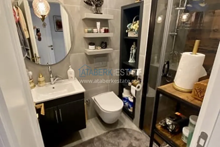 Приобрести Квартира 2+1 с мебелью, в молодом комплексе с инфраструктурой в районе Акдениз-Мерсин 15 