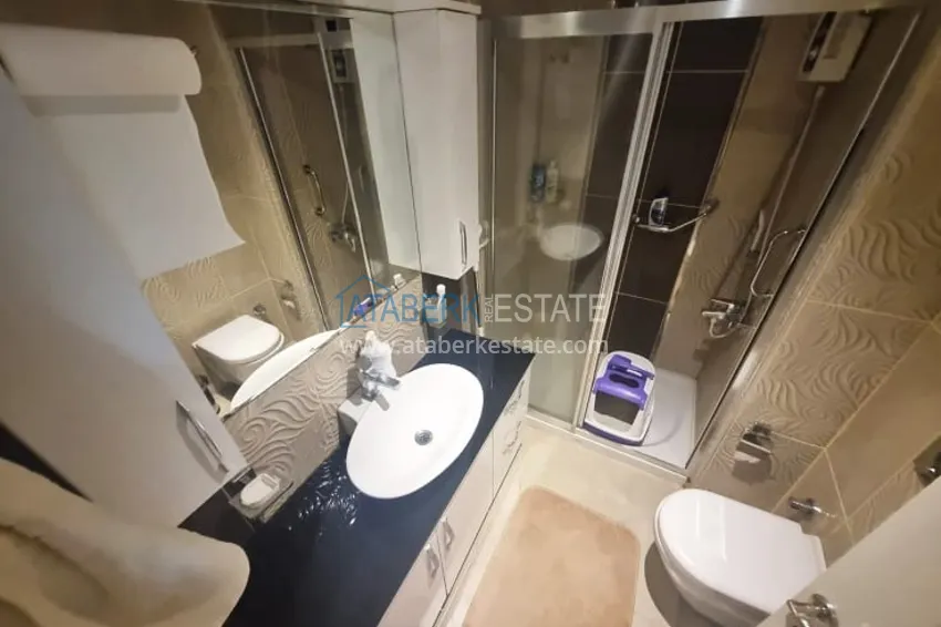 Приобрести Квартира 2+1 меблированная, в жилом комплексе с инфраструктурой комфорт-класса в районе Чешмели-Мерсин 13 