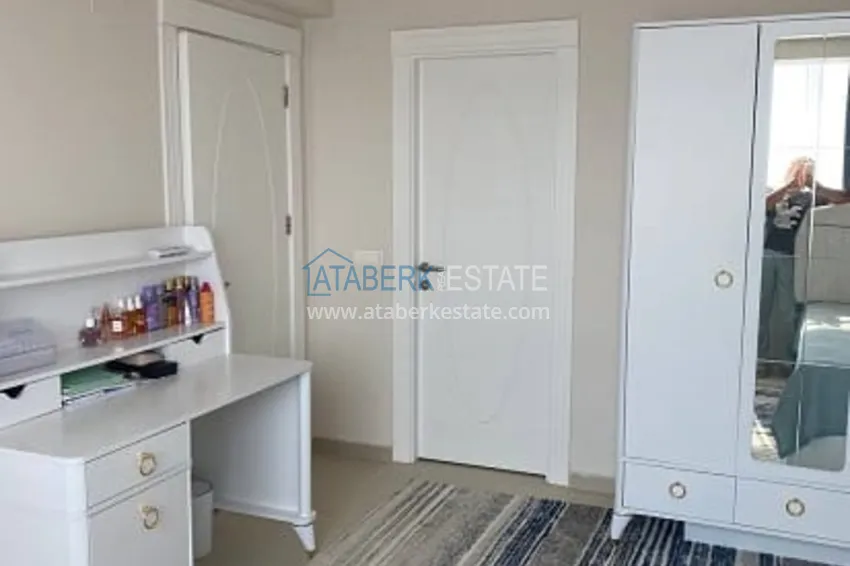 Приобрести Апартаменты 3+1 с мебелью, техникой и видом на море, в Мерсине 13 