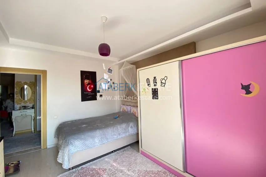 Приобрести Городская квартира 3+1, с застекленными балконами в районе Енишехир-Мерсин 4 