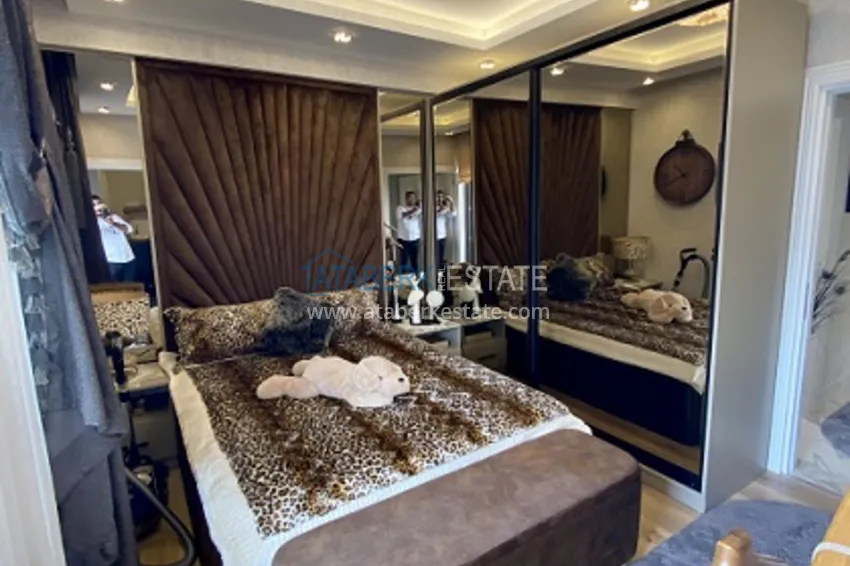 Приобрести Квартира 2+1 с мебелью, в молодом комплексе с инфраструктурой в районе Акдениз-Мерсин 6 