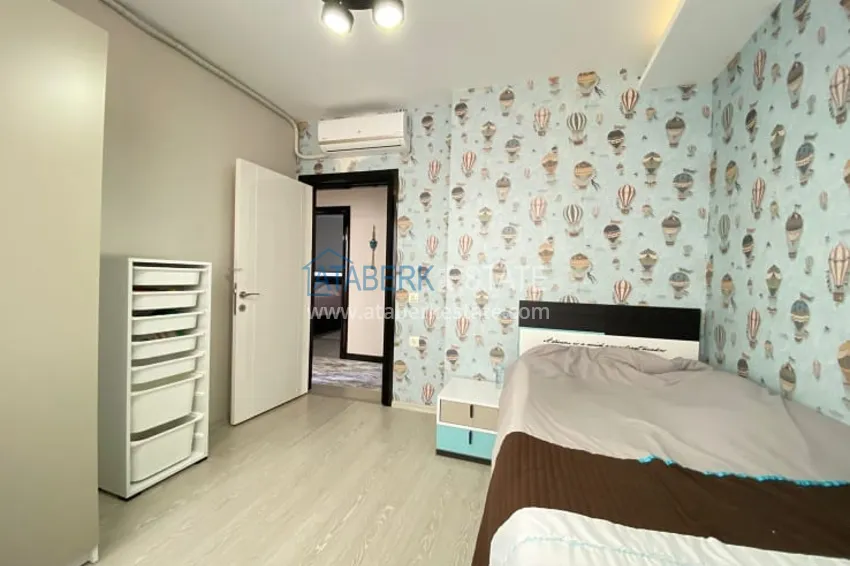 Приобрести Апартаменты 3+1 с видом на море и горы, в популярном районе Мерсина-Мезитли 6 