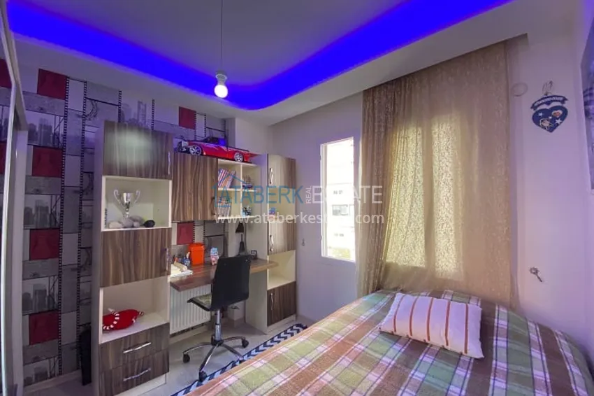 Приобрести Городская квартира 3+1, с застекленными балконами в районе Енишехир-Мерсин 6 