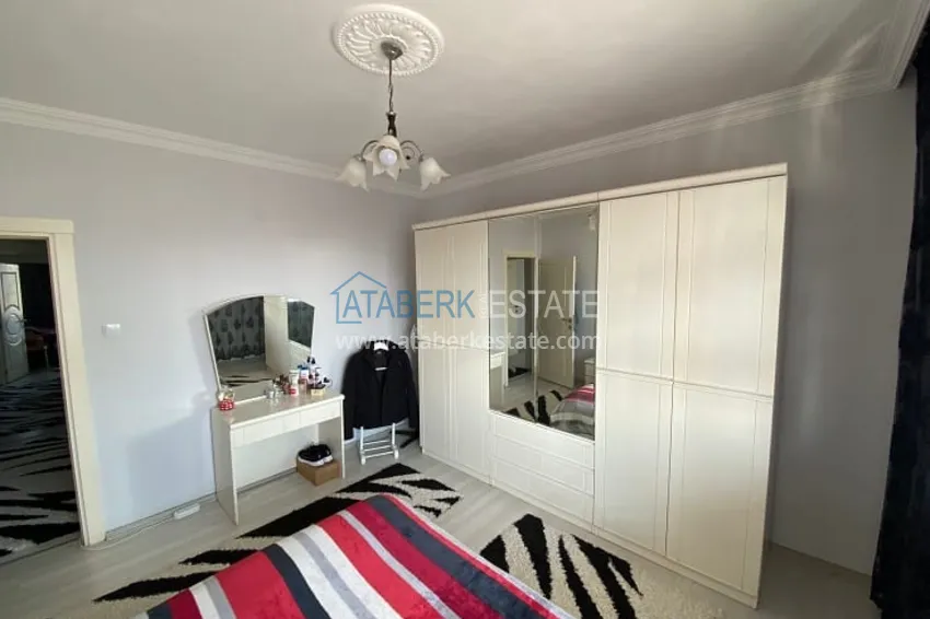 Приобрести Апартаменты 3+1 с мебелью в комплексе с инфраструктурой в районе Тедже-Мерсин 5 