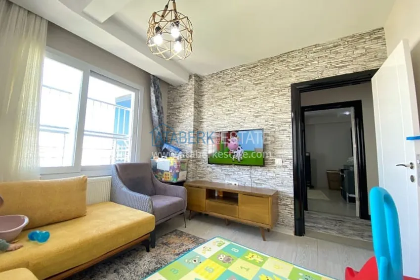 Приобрести Апартаменты 3+1 с видом на море и горы, в популярном районе Мерсина-Мезитли 9 