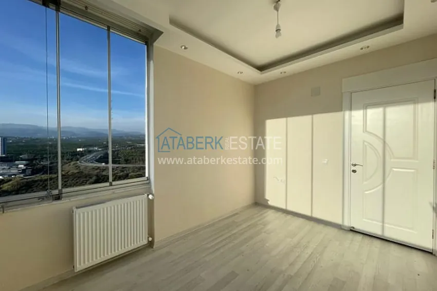 Приобрести Апартаменты 3+1 с видом на море и горе в районе Тедже-Мерсин 10 