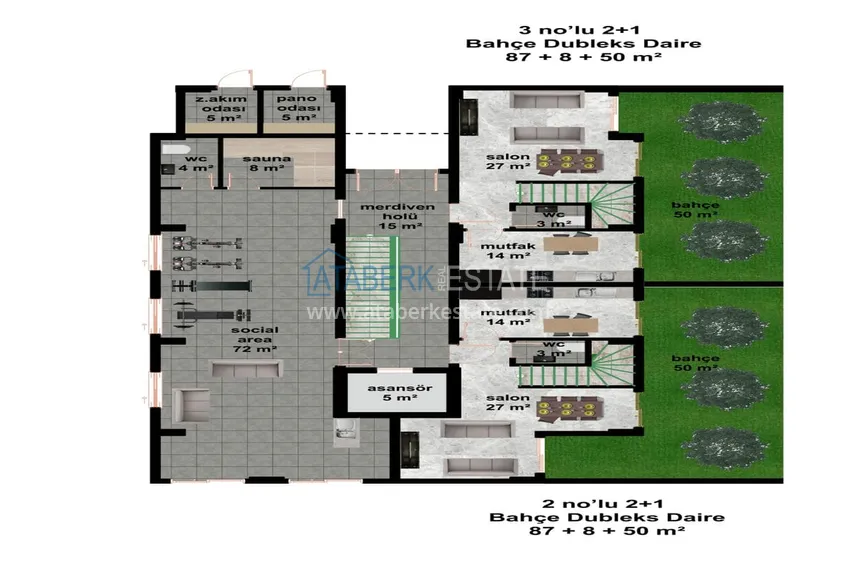 Купить дешево Недвижимость у моря – 250 метров, район Кестель, Алания 1 