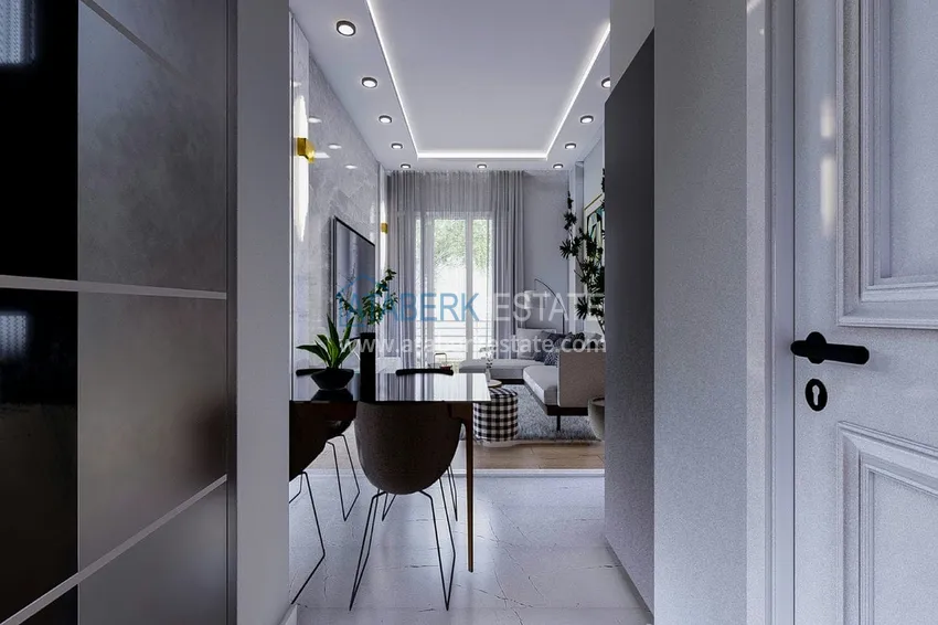 Приобрести Квартиры в строящемся малоэтажном комплексе в Газипаше, район Пазарджи  1 