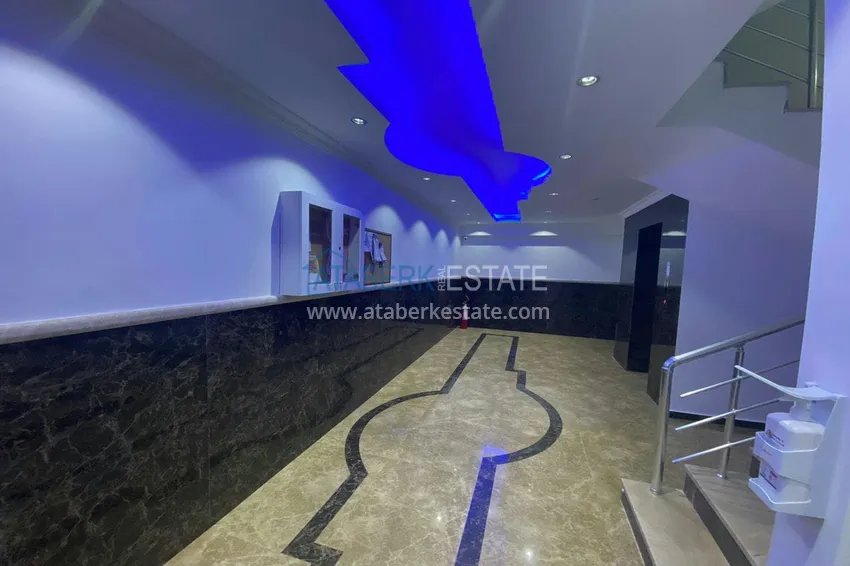 Четырехкомнатная квартира с мебелью в Алании - район Тосмур 5 