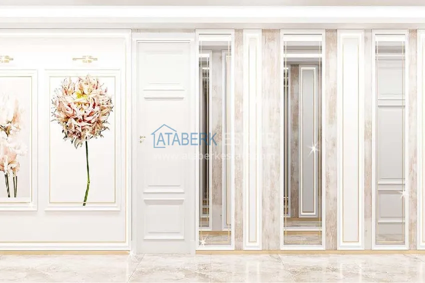 Приобрести Квартира в строящемся комплексе - центр Алании в 350 м от пляжа Клеопатра 1 