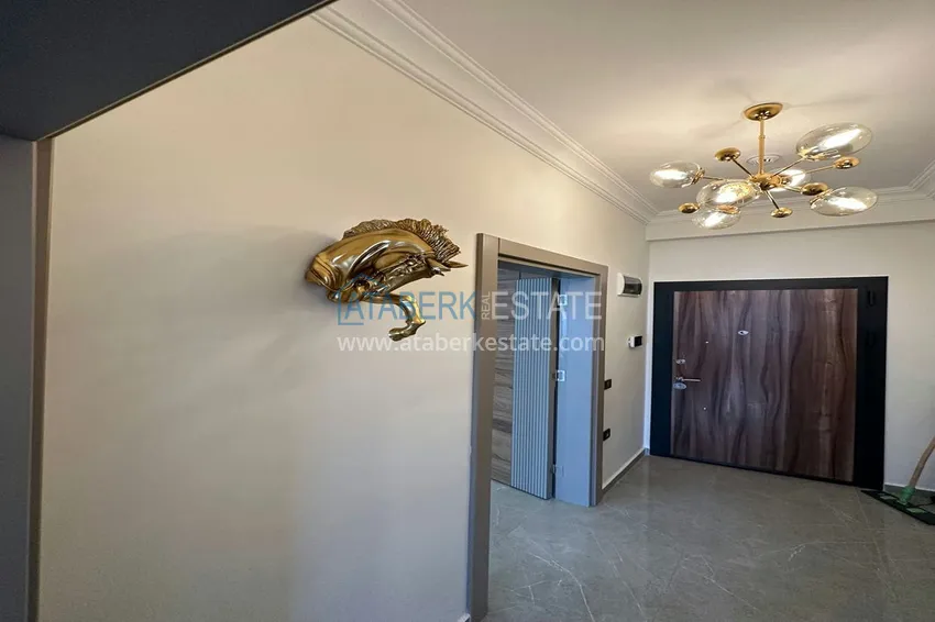 Приобрести Квартира 1+1 с новой мебелью, видом на море и горы, Махмутлар – Алания 1 