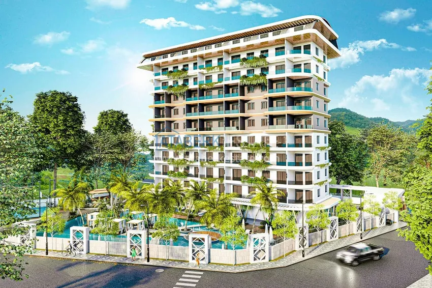 Новый инвестиционный проект резиденции в сегменте комфорт – Алания, Авсаллар 1
