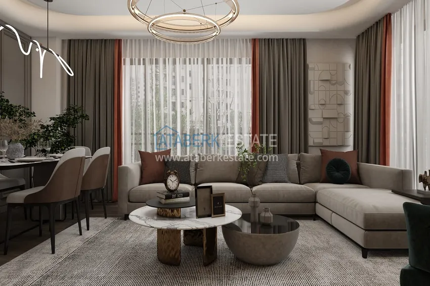 Приобрести Недвижимость на этапе строительства – комплекс семейного типа в Дошемеалты, Анталья 20 