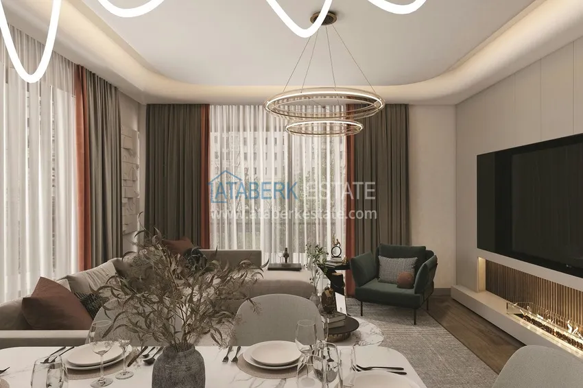 Приобрести Недвижимость на этапе строительства – комплекс семейного типа в Дошемеалты, Анталья 21 